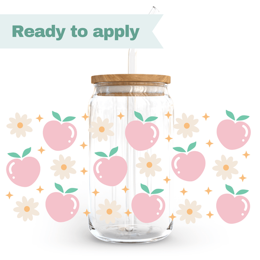 Pink peach - 16oz UVDTF cup wrap #0055