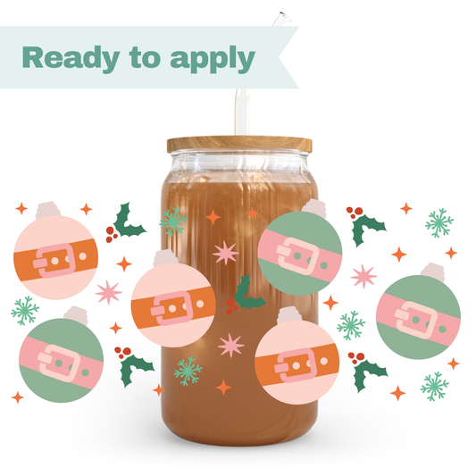 Christmas Ornaments- 16oz UVDTF cup wrap #0262