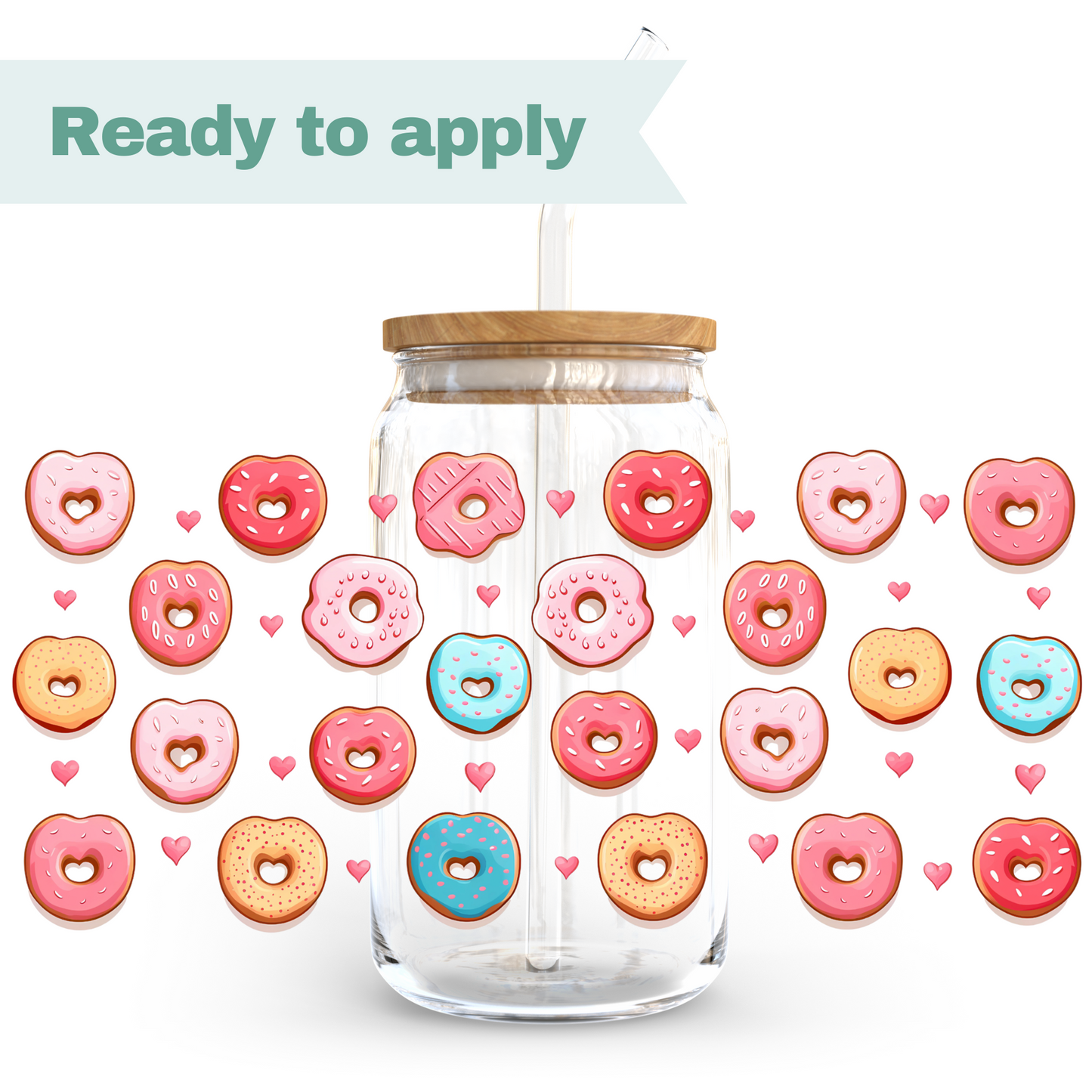 Donut Cookie  - 16oz UVDTF cup wrap #0164