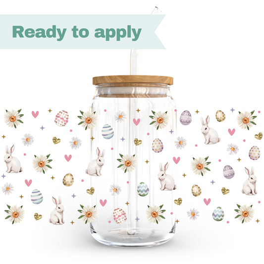 Cute Bunny - 16oz UVDTF cup wrap #0135