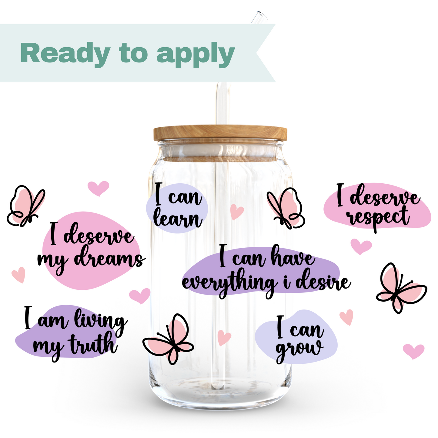 Self Love - 16oz UVDTF cup wrap #0176