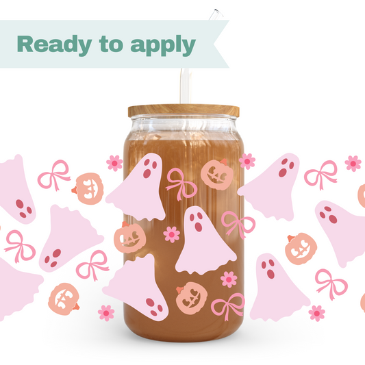 Sweet Ghosts - 16oz UVDTF cup wrap #0224