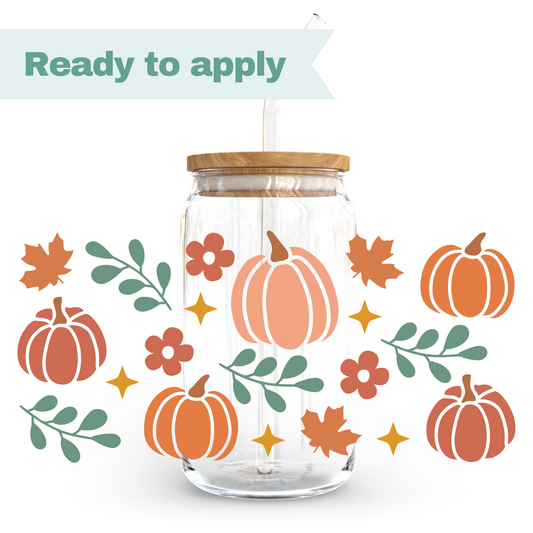 Cute Pumpkins - 16oz UVDTF cup wrap #0153