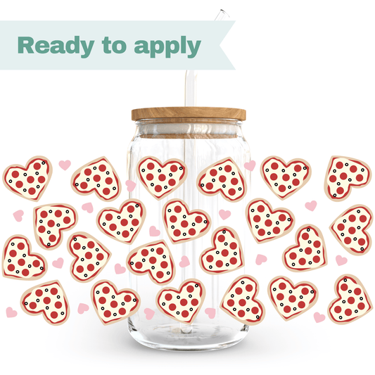 Love Pizza - 16oz UVDTF cup wrap #0057