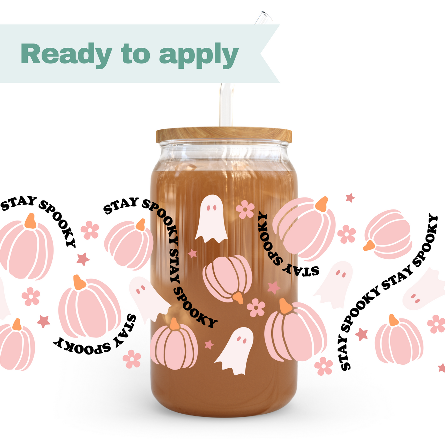 Stay Spooky - 16oz UVDTF cup wrap #0227
